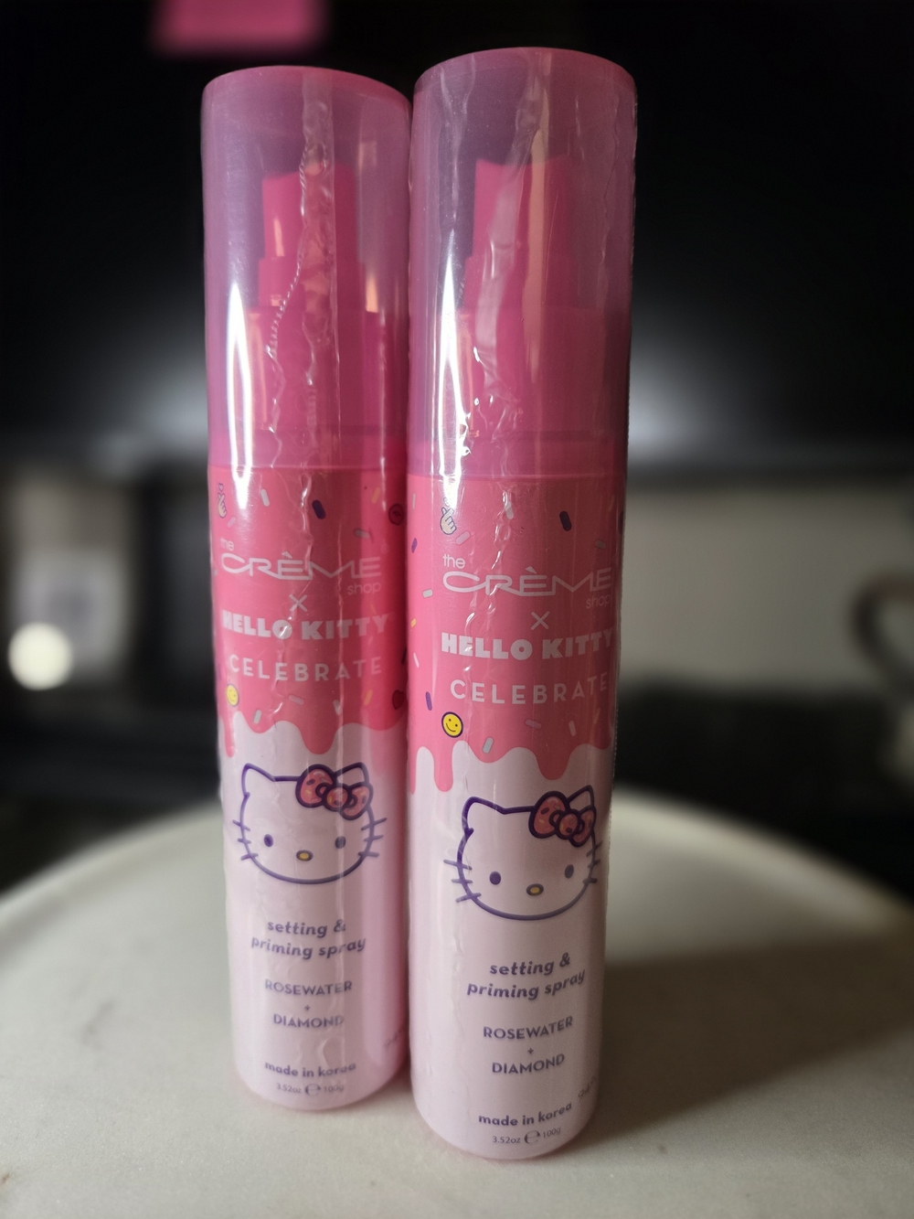 The Crème Shop Hello Kitty Setting & Priming Spray - 2pk NWT & SEALED